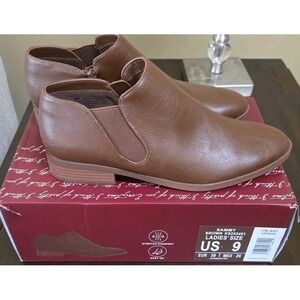 Kensie - Sammy - Brown - Women's Size 9 - KS252481 - Faux Pebbled Leather